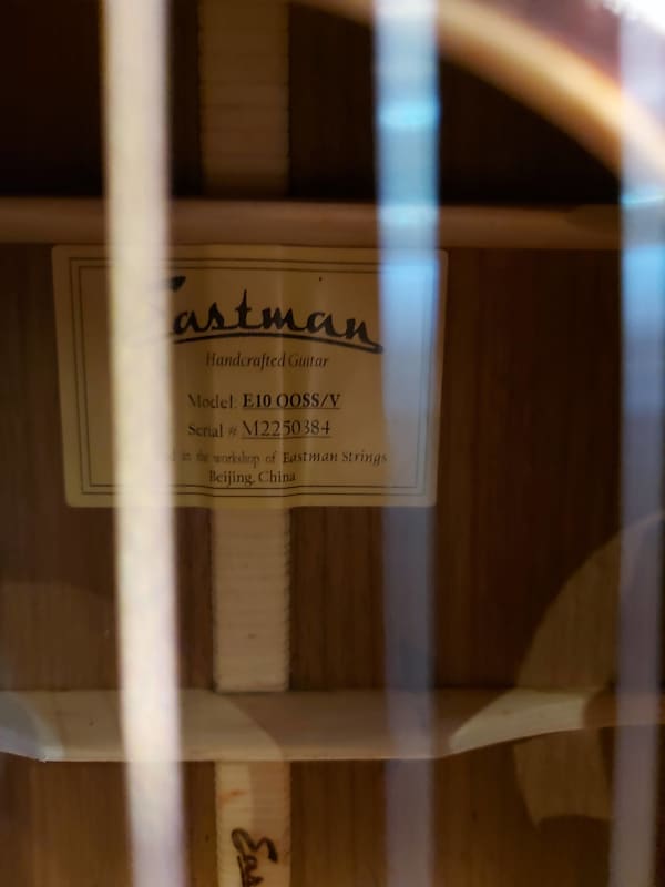 Eastman E10 00 SS/v Antique 2022 Antique Oasis Musical Instruments Ltd