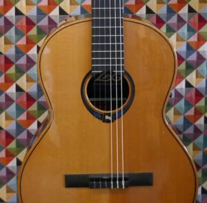 Lag HyVibe Tramontane Nylon CLHV15E Left Hand