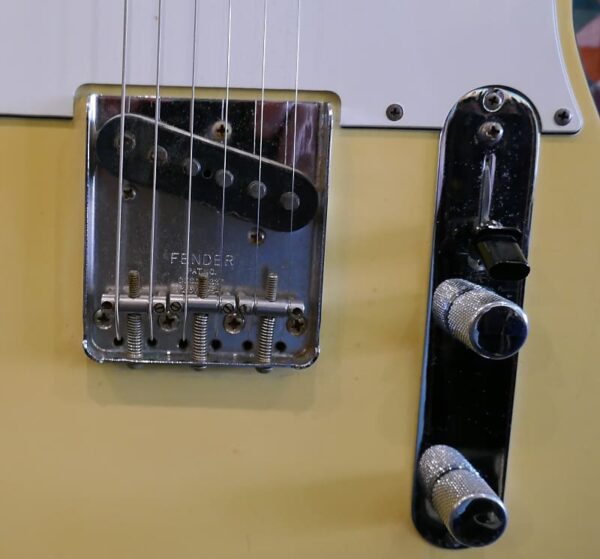 Fender Custom Telecaster Double Bound 1967 - Cream - Image 9