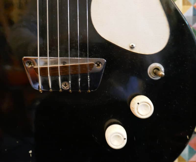 Danelectro DC1 1960 - Black - Image 6
