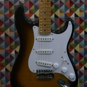 Tony Berrington Strat-style Partscaster - Tobacco Burst