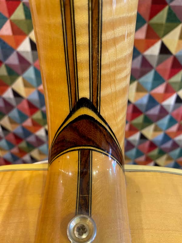 Dick Knight Jumbo Acoustic Guitar 70s -80s - Blonde - Image 11