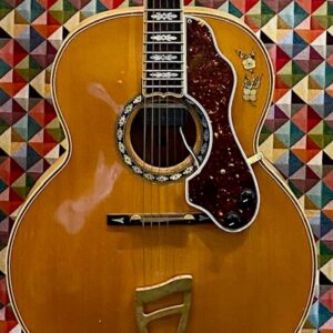 Dick Knight Jumbo Acoustic Guitar 70s -80s - Blonde