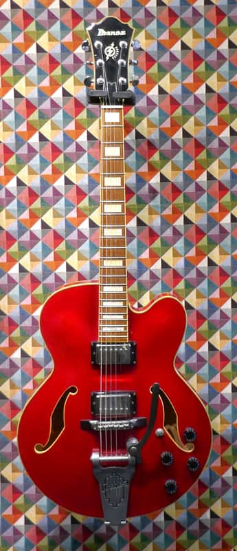 Ibanez Artcore AFS75T - Cherry Red - Image 2