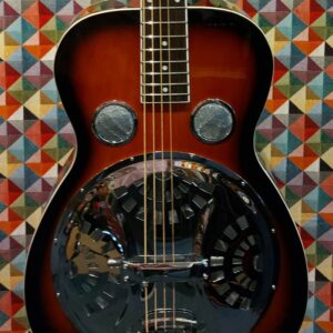 Gold Tone Paul E. Beard Signature Rond Neck Resonator - Sunburst